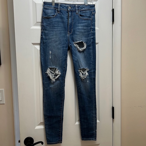 American Eagle Stretch, Super Hi-Rise Jegging. - Picture 1 of 5